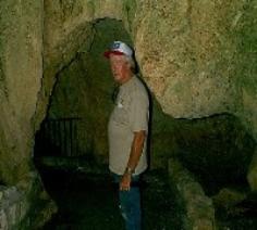 Brad Sutherland Caving in New Mexico