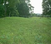 These are the effigy mounds found near the crop circle.  Photo by Burlington Paranormal and UFO Center 