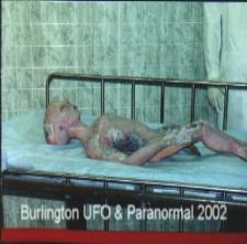 alien autopsy photo taken at the Roswell UFO International Research Center in Roswell New Mexico