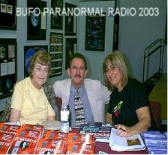 Derrel Sims, Paola Harris, Ann Druffel at Roswell 2003